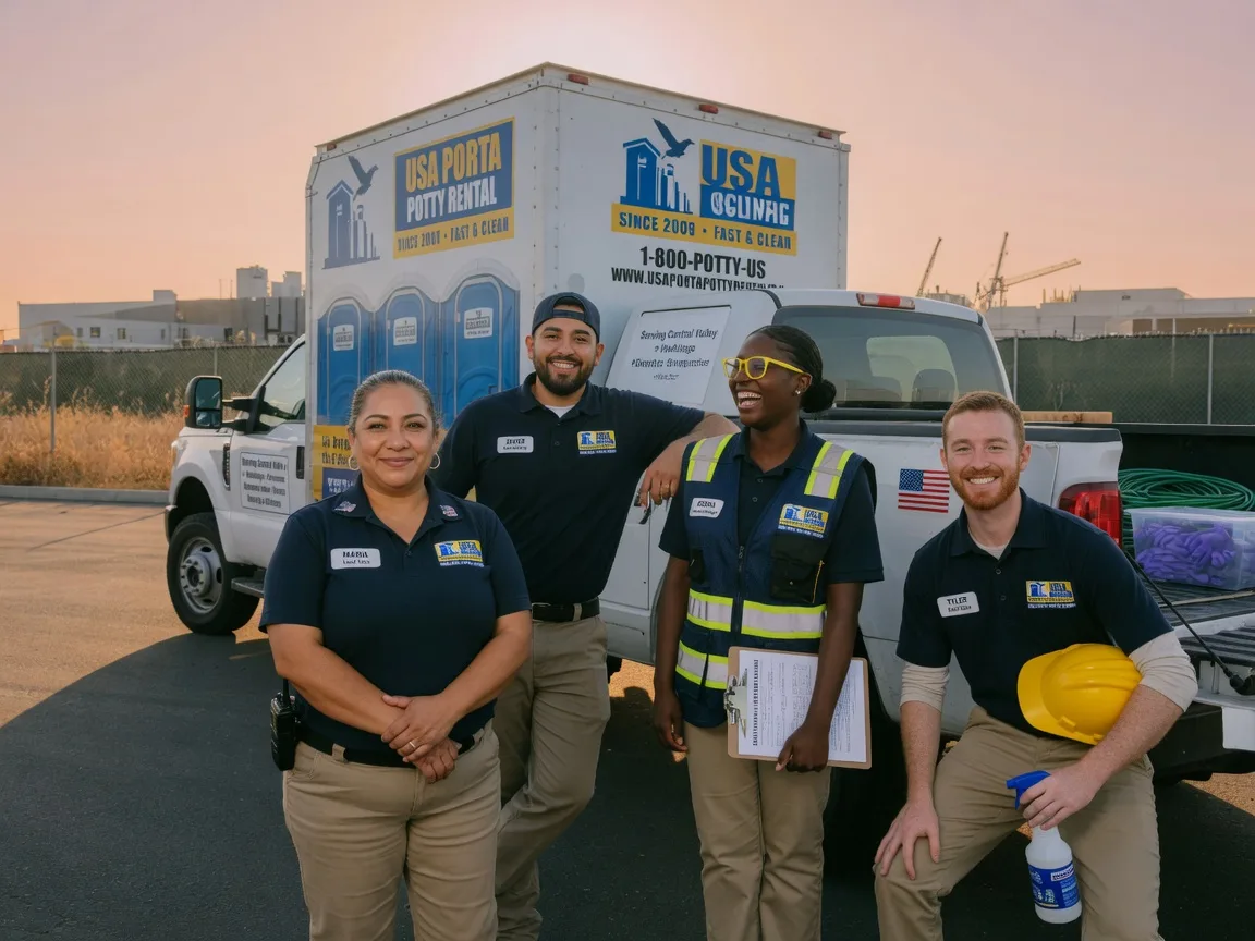 Portable Toilet Rental company in Hughson, CA